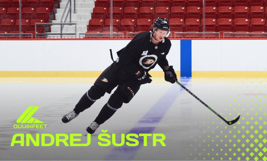 THE QUUIKFEET TEAM HITS THE ICE WITH PRO HOCKEY PLAYER ANDREJ SUSTR, ELEVATING PERFORMANCE AND PAVING THE WAY FOR A NEW CHAPTER